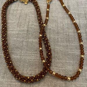 Talbots double necklace